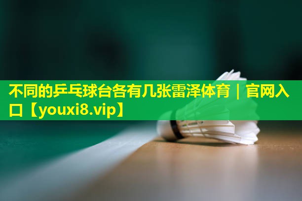 不同的乒乓球台各有几张雷泽体育｜官网入口